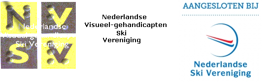 Logo NVSV, aangesloten bij de Nederlandse Ski Vereniging